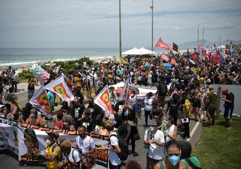 Protesto no Rio - Foto: Carl de Souza/AFP
