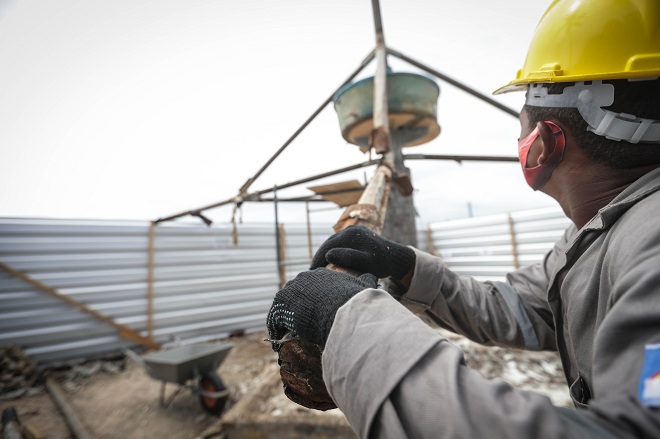 Obras dos novos quiosques da orla do Recife são iniciadas. Foto: Rodolfo Loepert/ PCR Imagem