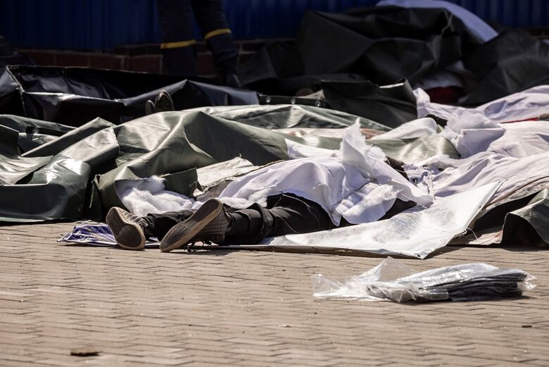 Ataque de míssil contra estação ferroviária ucraniana deixou ao menos 50 mortos | Foto: Fedel Senna/AFP