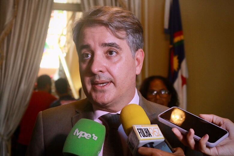 Secretário de educação e Esporte de Pernambuco, Marcelo Barros - FOTO: Melissa Fernandes // Folha de Pernambuco