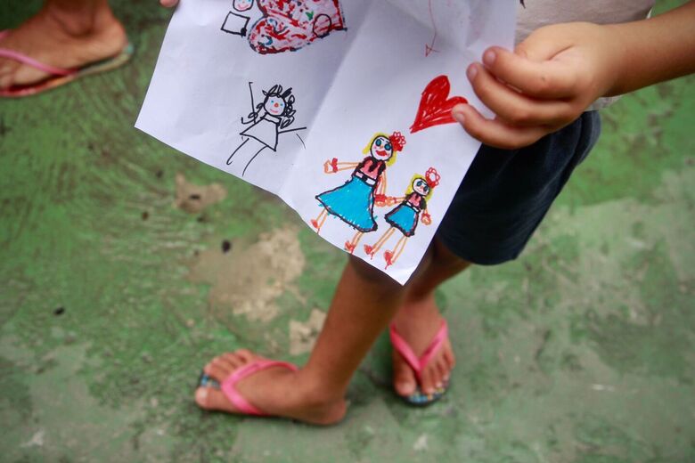 Abrigo na Escola de Referencia em Ensino Médio Saturnino de Brito. Foto: Melissa Fernandes/ Folha de Pernambuco