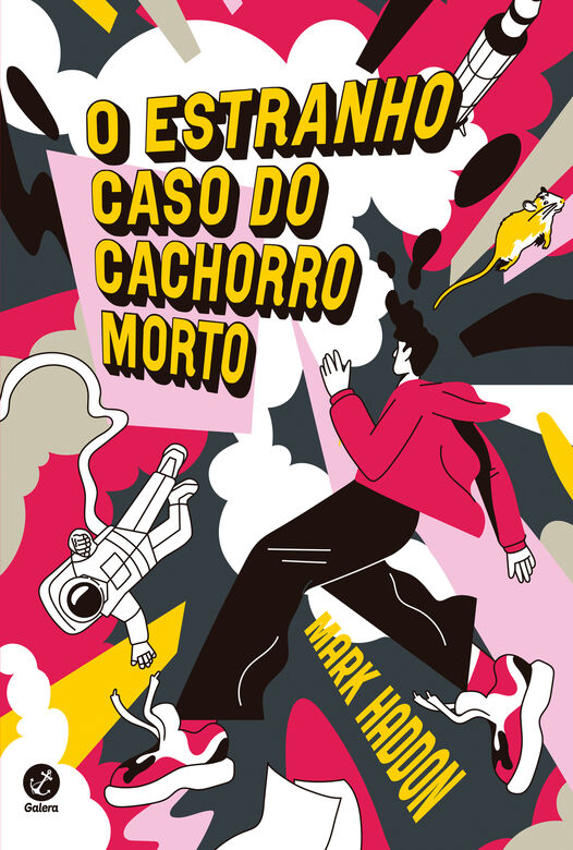 Capa do livro 'O Curioso Caso do Cachorro Morto'.Foto: Paula Cruz/Divulgação