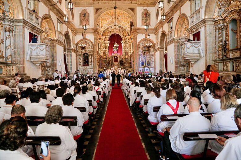 Missa de Corpus Christi no Recife (Foto: Alexandre Aroeira/Folha de Pernambuco)