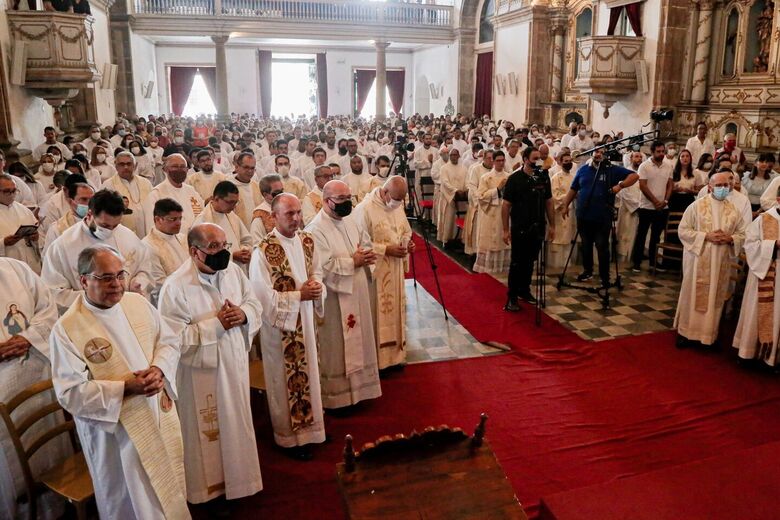 Missa de Corpus Christi no Recife (Foto: Alexandre Aroeira/Folha de Pernambuco)