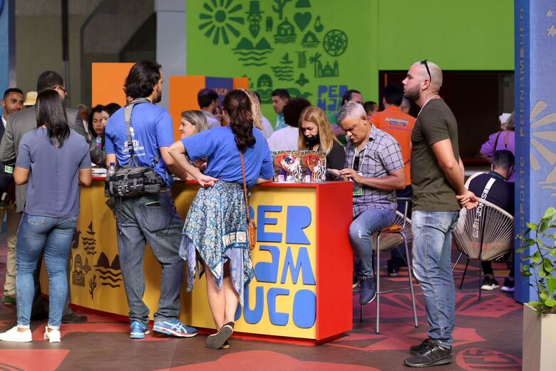 Abav Expo 2022, no Centro de Convenções| Foto: Ed Machado/Folha de Pernambuco