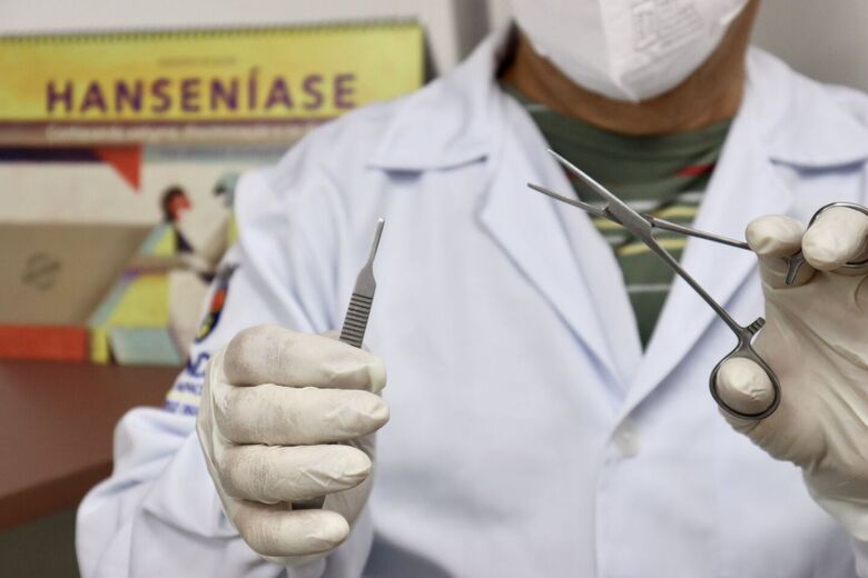 Carreta disponibiliza exame gratuito de hanseníase. Foto: Júnior Soares / Folha de Pernambuco