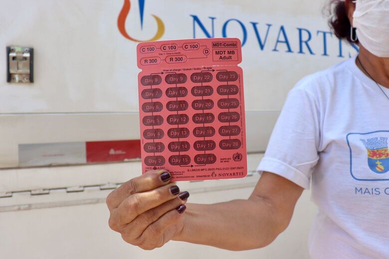 Carreta disponibiliza exame gratuito de hanseníase. Foto: Júnior Soares / Folha de Pernambuco