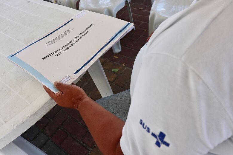 Carreta disponibiliza exame gratuito de hanseníase. Foto: Júnior Soares / Folha de Pernambuco