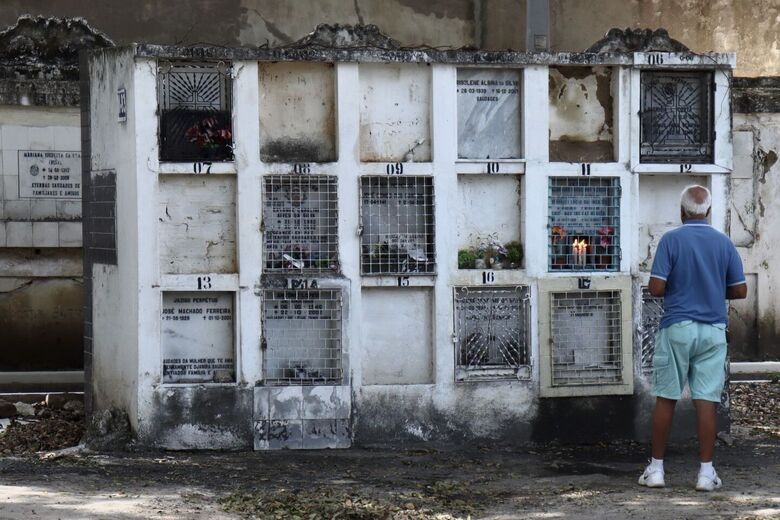 Cemitério de Santo Amaro. Foto: Júnior Soares/ Folha de Pernambuco