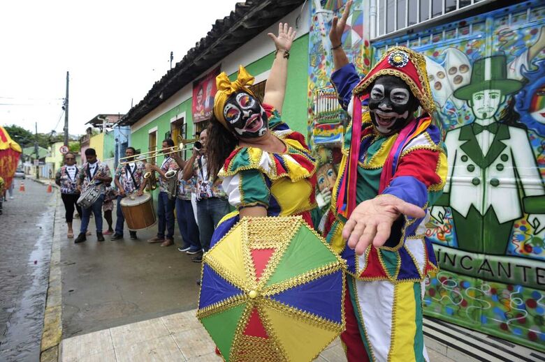 Homem da Meia Noite apresenta os homenageados e tema do bloco no Carnaval 2023 - Foto: Ricardo Fernandes/ Folha de Pernambuco