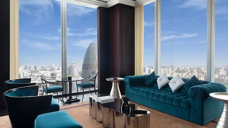 Área de descanso - Divulgação / Hotel Banyan Tree Doha