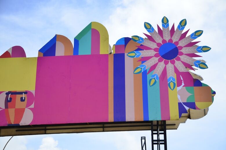 Decoração de Carnaval do Recife. Foto: Arthur Mota/Folha de Pernambuco