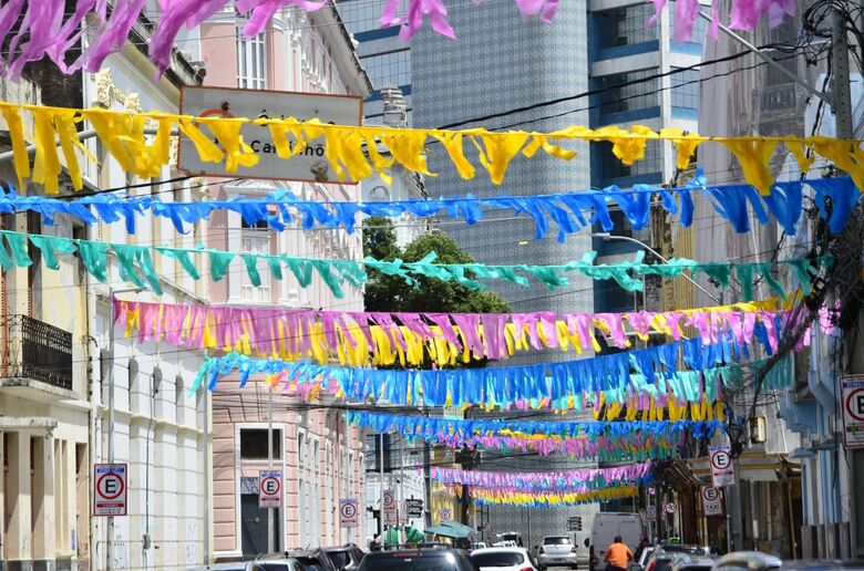 Decoração de Carnaval do Recife. Foto: Arthur Mota/Folha de Pernambuco