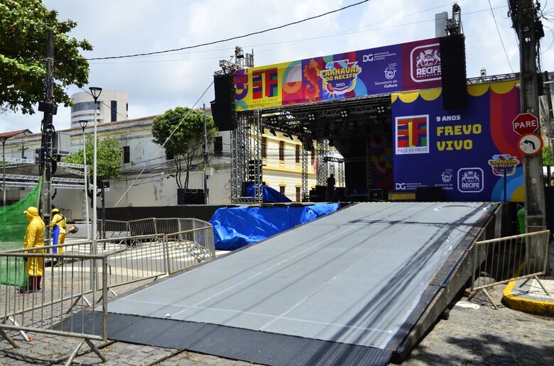 Decoração de Carnaval do Recife. Foto: Arthur Mota/Folha de Pernambuco