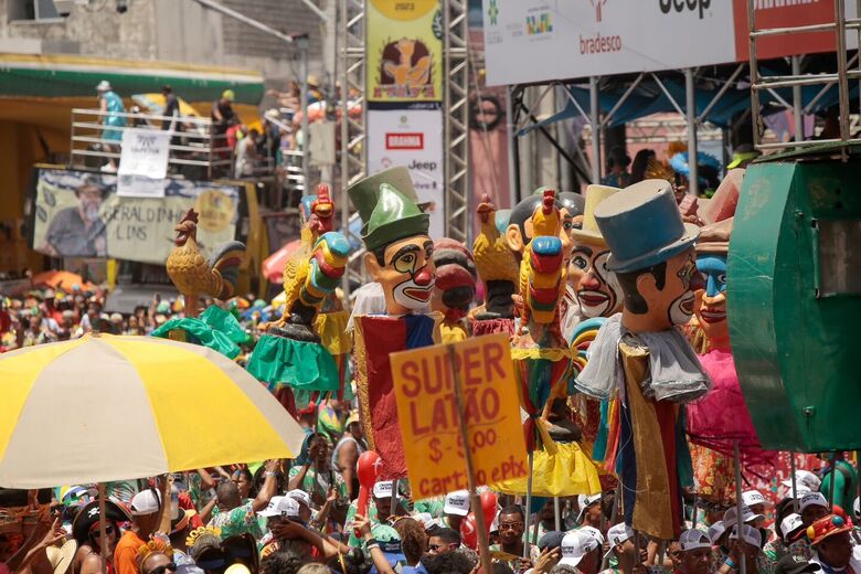Galo da madrugada 2023 (Foto: Alexandre Aroeira / Folha de Pernambuco)