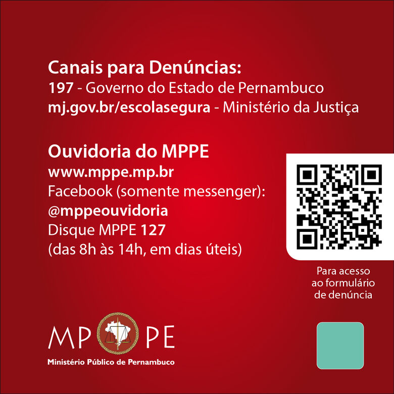 Material do MPPE com foco na prevenção e no enfrentamento da violência no ambiente estudantil