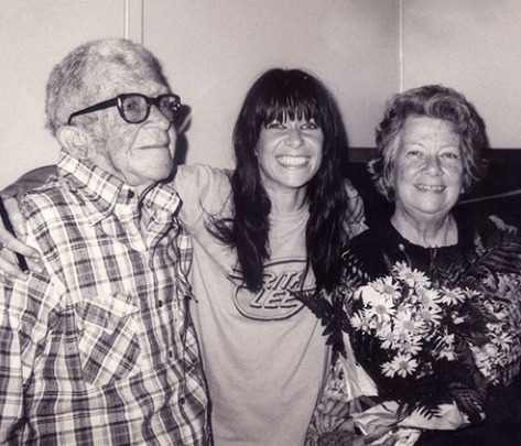 Charles e Chesa, pais de Rita Lee; o show de estreia do Lança Perfume no Anhembi em São Paulo, foi o único da filha que eles assistiram na vida (Foto: Arquivo Pessoal)