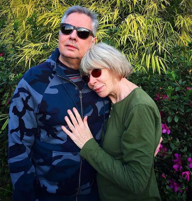 Rita Lee e Roberto de Carvalho (Foto: Reprodução/Redes Sociais)