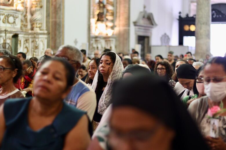  Missa em homenagem a Nossa Senhora do Carmo. Foto: Júnior Soares / Folha de Pernambuco