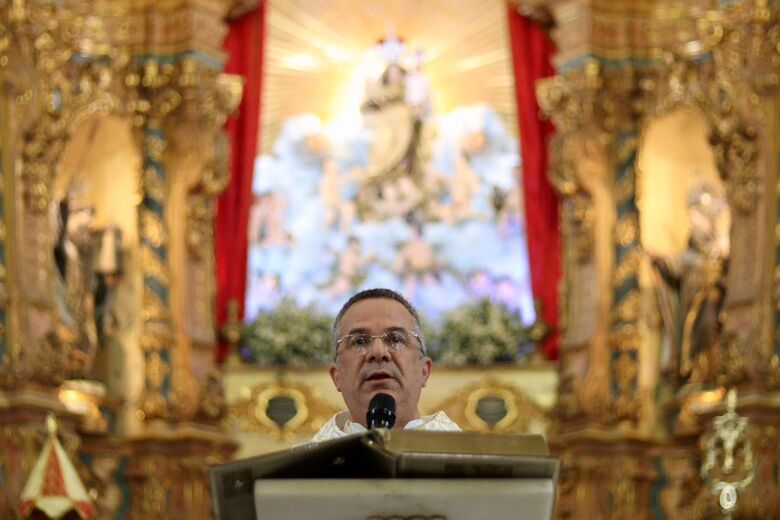  Missa em homenagem a Nossa Senhora do Carmo. Foto: Júnior Soares / Folha de Pernambuco