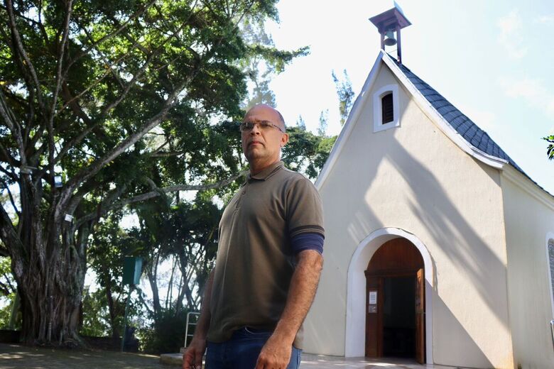 Adriano Santos, supervisor operacional do Santuário da Mãe Rainha, em Olinda