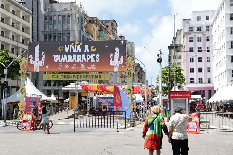 Viva a Guararapes deste domingo (6). Foto: Arthur Mota/Folha de Pernambuco