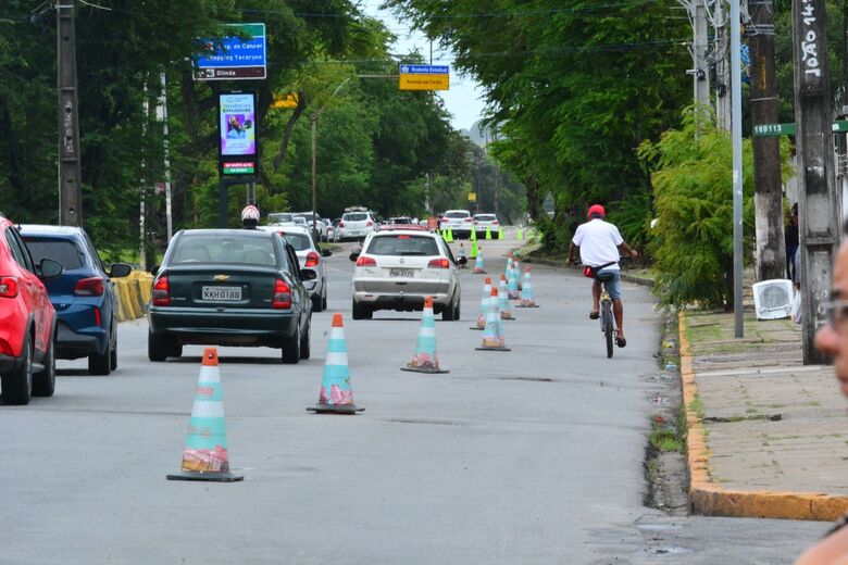 Novo trecho da Ciclofaixa de Turismo e Lazer do Recife - Foto: Paullo Allmeida/Folha de Pernambuco