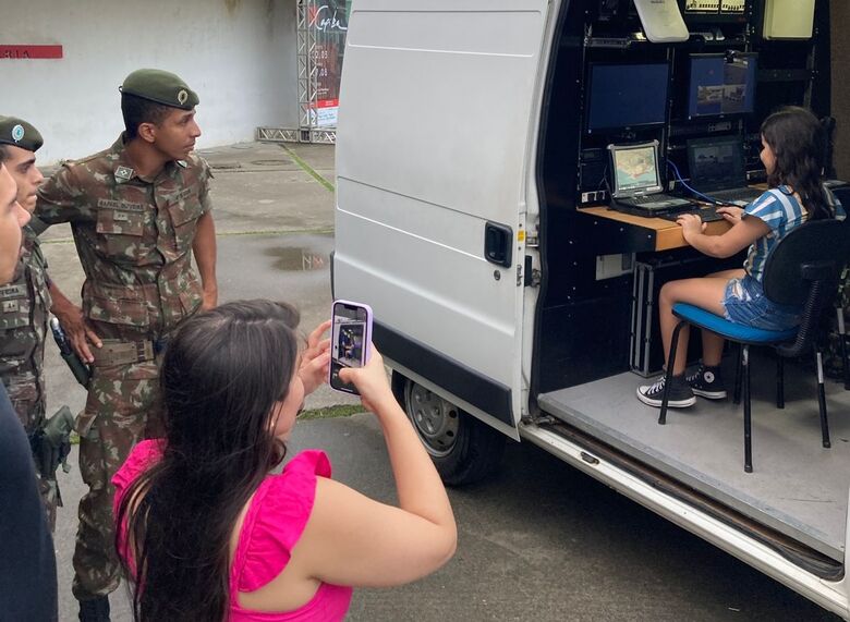Exposição de Material de Emprego Militar no Parque Dona Lindu. Foto: Divulgação