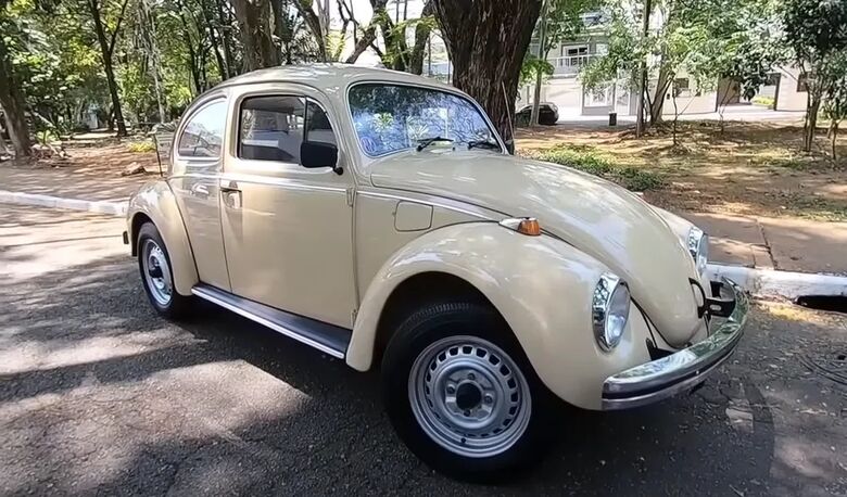 O Fusca foi produzido até 2003 e se tornou um ícone do século 20, com 23,5 milhões de vendas registradas Foto: Reprodução