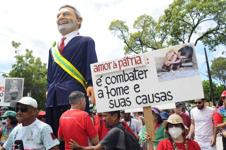 Grito dos Excluídos no Recife - Foto: Ricardo Fernandes/Folha de Pernambuco