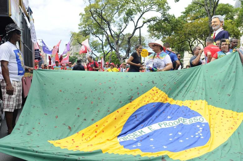 Grito dos Excluídos no Recife - Foto: Ricardo Fernandes/Folha de Pernambuco