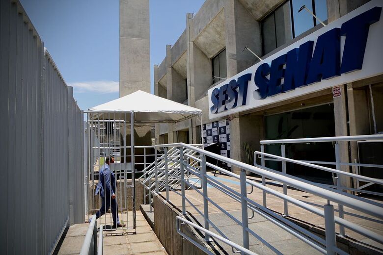 Inauguração da nova unidade do Sest Senat no Recife. Foto: Arthur Mota/ Folha de Pernambuco