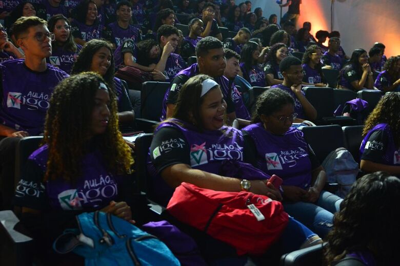 Aulão do Vigor, no Centro de Convenções. Foto: Paullo Allmeida/Folha de Pernambuco