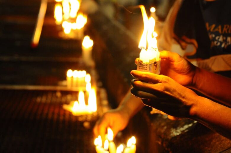 Primeiro dia de celebração da Festa do Morro da Conceição | Crédito: Ricardo Fernandes/ Folha de Pernambuco