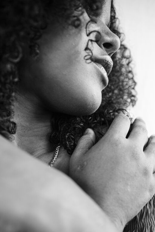 Fotografia presente na exposição - Foto: Nina Luna/Exposição Gestos