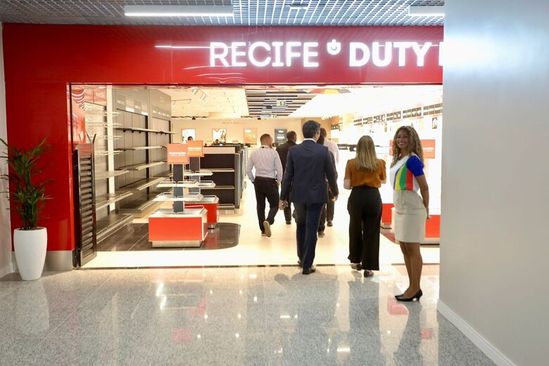 Aena Brasil inaugura obras de ampliação e modernização do Aeroporto Internacional do Recife. Foto: Alexandre Aroeira/Folha de Pernambuco