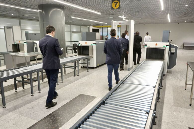 Aena Brasil inaugura obras de ampliação e modernização do Aeroporto Internacional do Recife. Foto: Alexandre Aroeira/Folha de Pernambuco