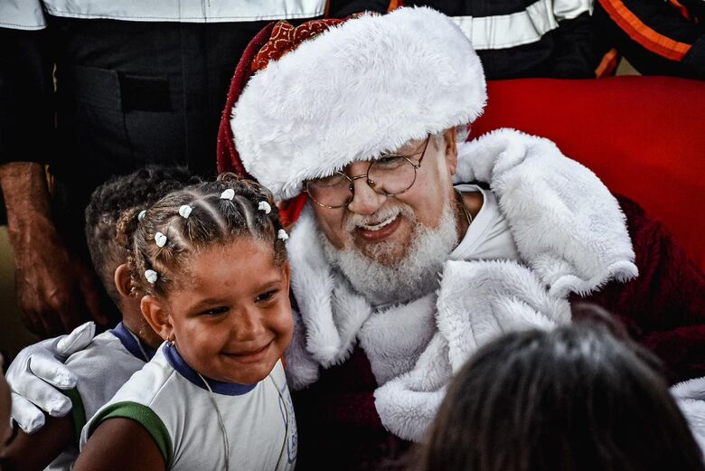 Ação especial de Natal do SAMU Recife. - Foto: Richardson Martins/SAMU