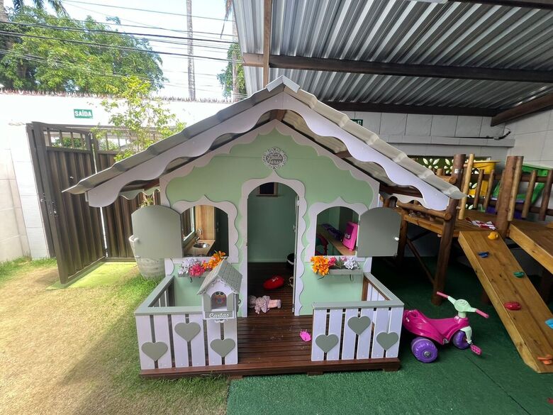 Ação solidária de Natal no Lar Paulo de Tarso (Foto: Thiago Tião/Divulgação)