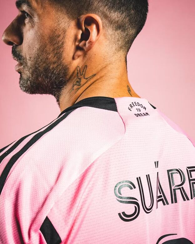 Camisa do Inter Miami para 2024. Foto: Divulgação/ Inter Miami.