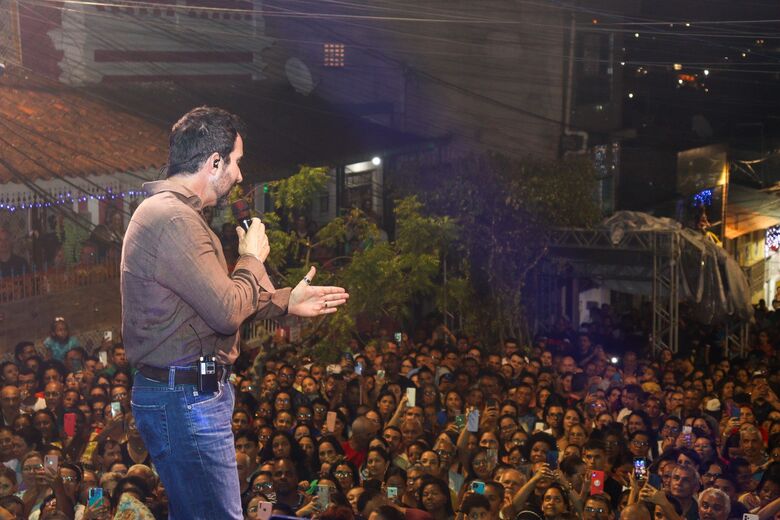 426ª Festa do Glorioso Padroeiro Santo Amaro de Jaboatão dos Guararapes - Show do Padre Fábio de Melo. Foto: Walli Fontenele/Folha de Pernambuco.