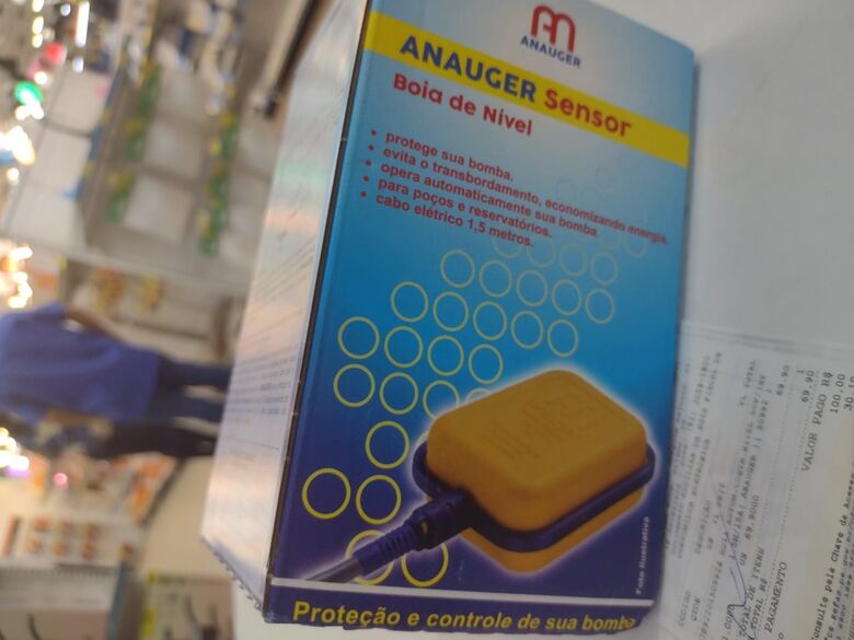 Bóia que o professor foi comprar no armazém | Foto: Cortesia/Eduardo Nogueira