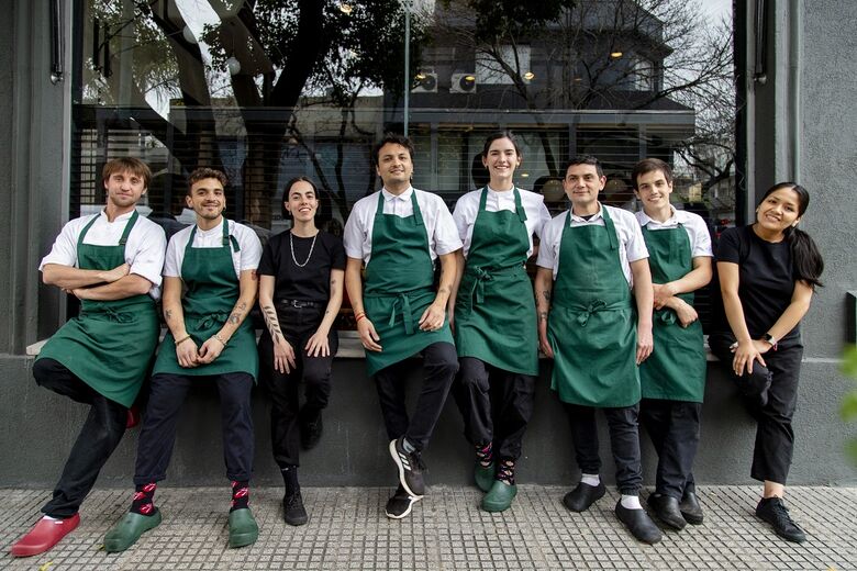 Equipe do restaurante Julia (foto: Laura Macías/Divulgação)