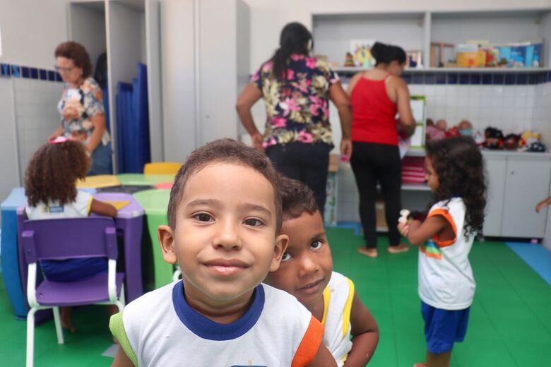 Inauguração da Creche Escola Municipal da Imbiribeira, na Zona Sul do Recife. Foto: Júnior Soares/Folha de Pernambuco