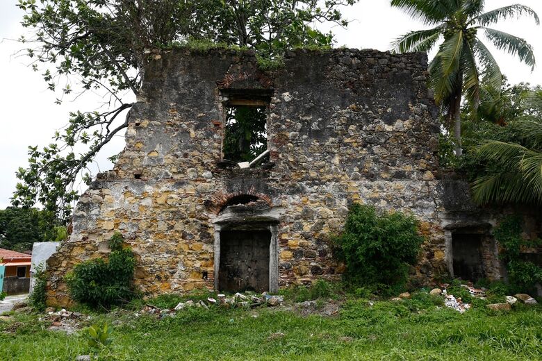 Ruínas da Misericórdia, em Igarassu, Região Metropolitana do Recife. - Foto: Ivonildo Pedro/Prefeitura de Igarassu