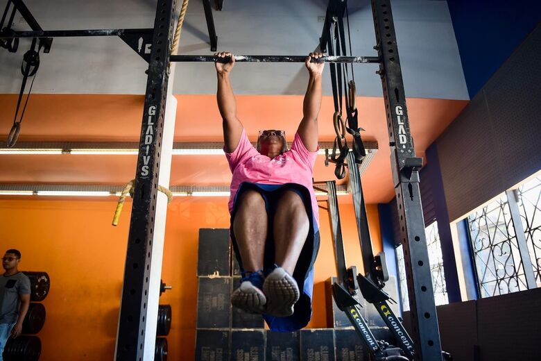 Marluce se supera diariamente | Foto: Alfeu Tavares/Folha de Pernambuco