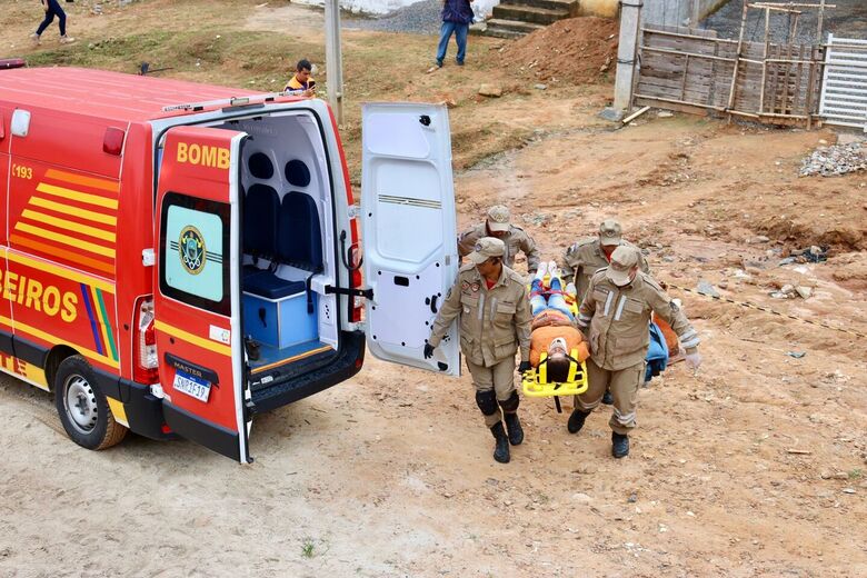Defesa Civil do Estado e Prefeitura de Jaboatão dos Guararapes realizam, na manhã desta sexta-feira (17), a primeira simulação de desastres no bairro de Jardim Monte Verde. Foto: Walli Fontenele/Folha de Pernambuco