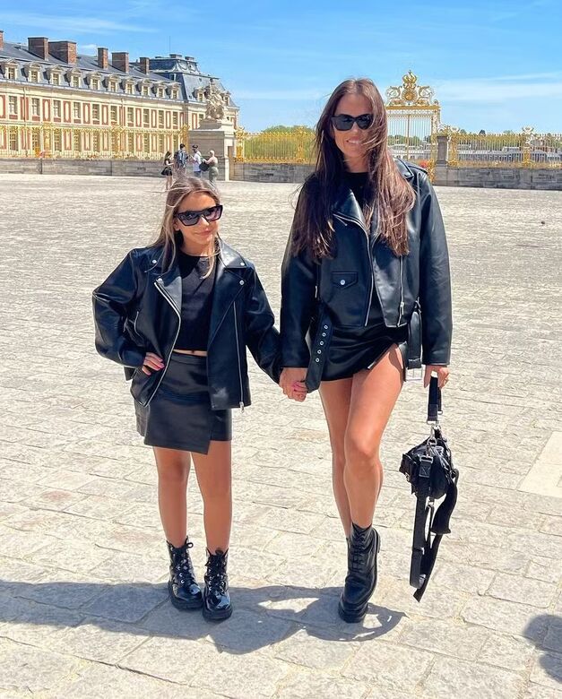 Deborah Secco combina looks com a filha em viagem pela Europa (Foto: Instagram/Reprodução)