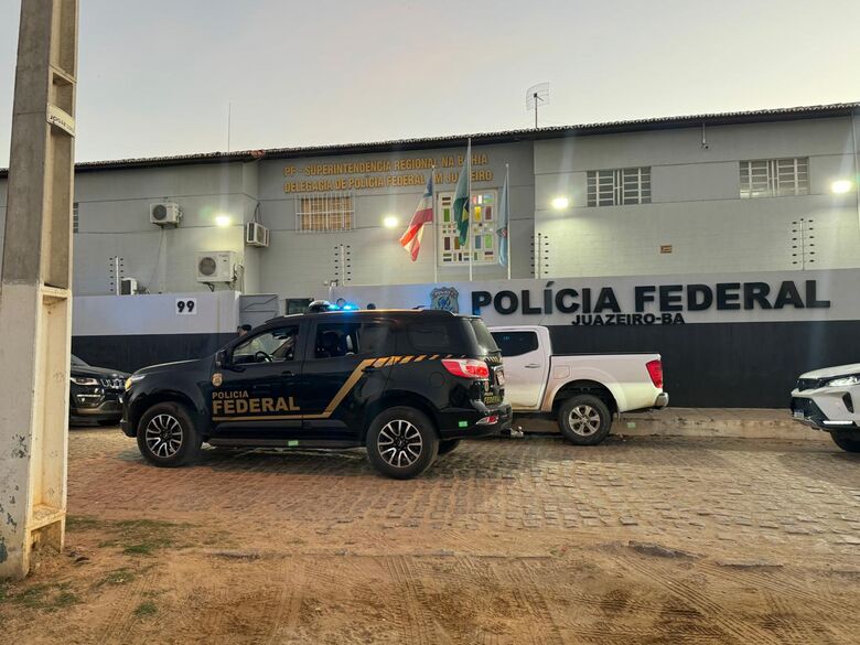 A operação foi deflagrada através de uma força tarefa nos estados da Bahia, Pernambuco e Alagoas.
Foto: Divulgação/PF
