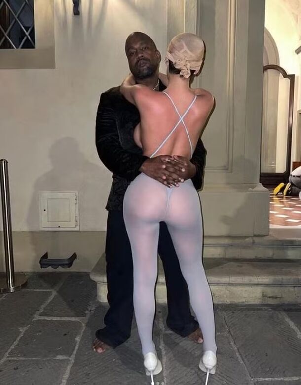 Kanye West e Bianca Censori  Foto: Reprodução Instagram
